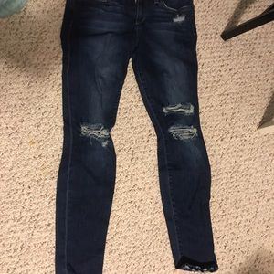 Joe’s distressed jeans